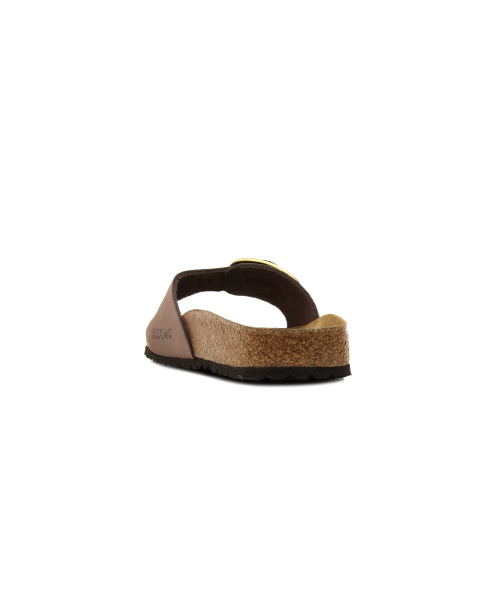 Ciabatta Madrid Big Buckle Nubuck Leather BIRKENSTOCK Donna - Viola