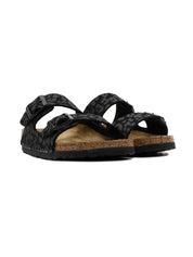 Sandalo Arizona Leo Synthetics BIRKENSTOCK Donna - Nero