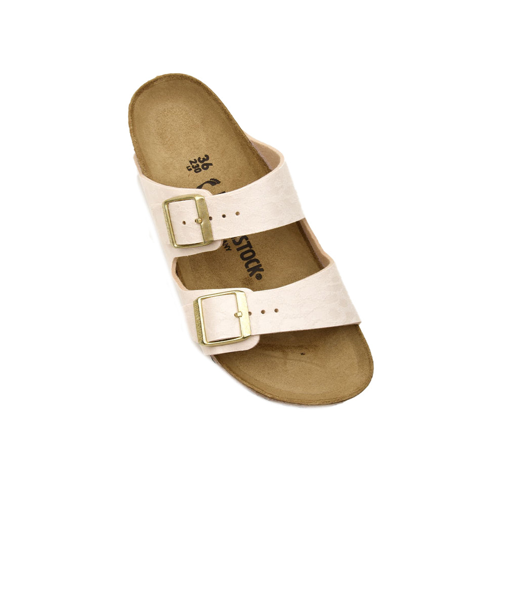 Sandalo Arizona Leo BIRKENSTOCK Donna - Eggshell