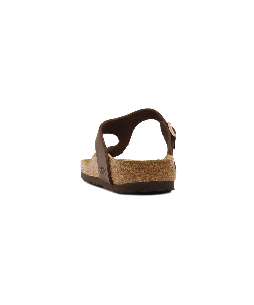 Infradito Gizeh Oiled Leather BIRKENSTOCK Unisex - Marrone