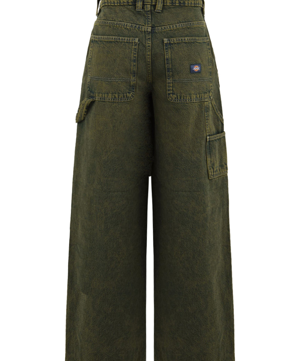 Jeans X Loose Carpenter DICKIES Donna - Verde