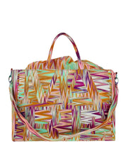Borsa Printed Canvas Beach EFFEK Donna - Multicolore
