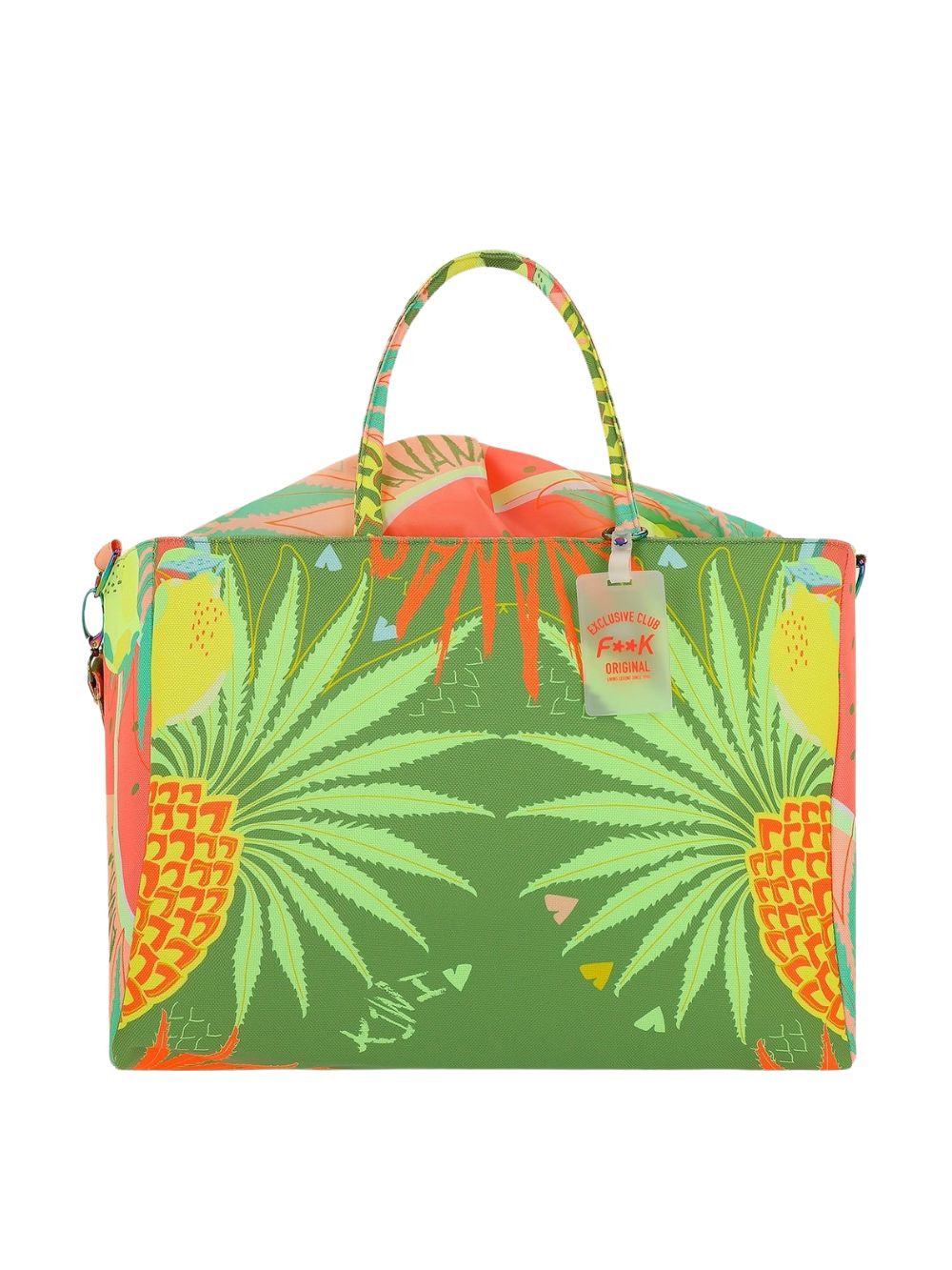Borsa Printed Canvas Beach EFFEK Donna - Multicolore