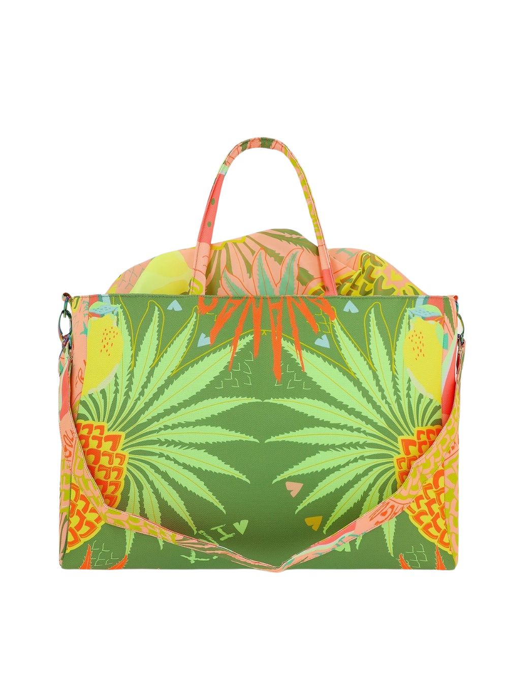 Borsa Printed Canvas Beach EFFEK Donna - Multicolore