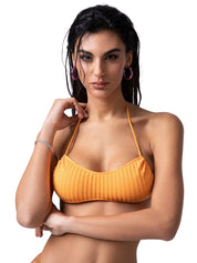 Costume Fascia Slip Regolabile EFFEK Donna - Arancione