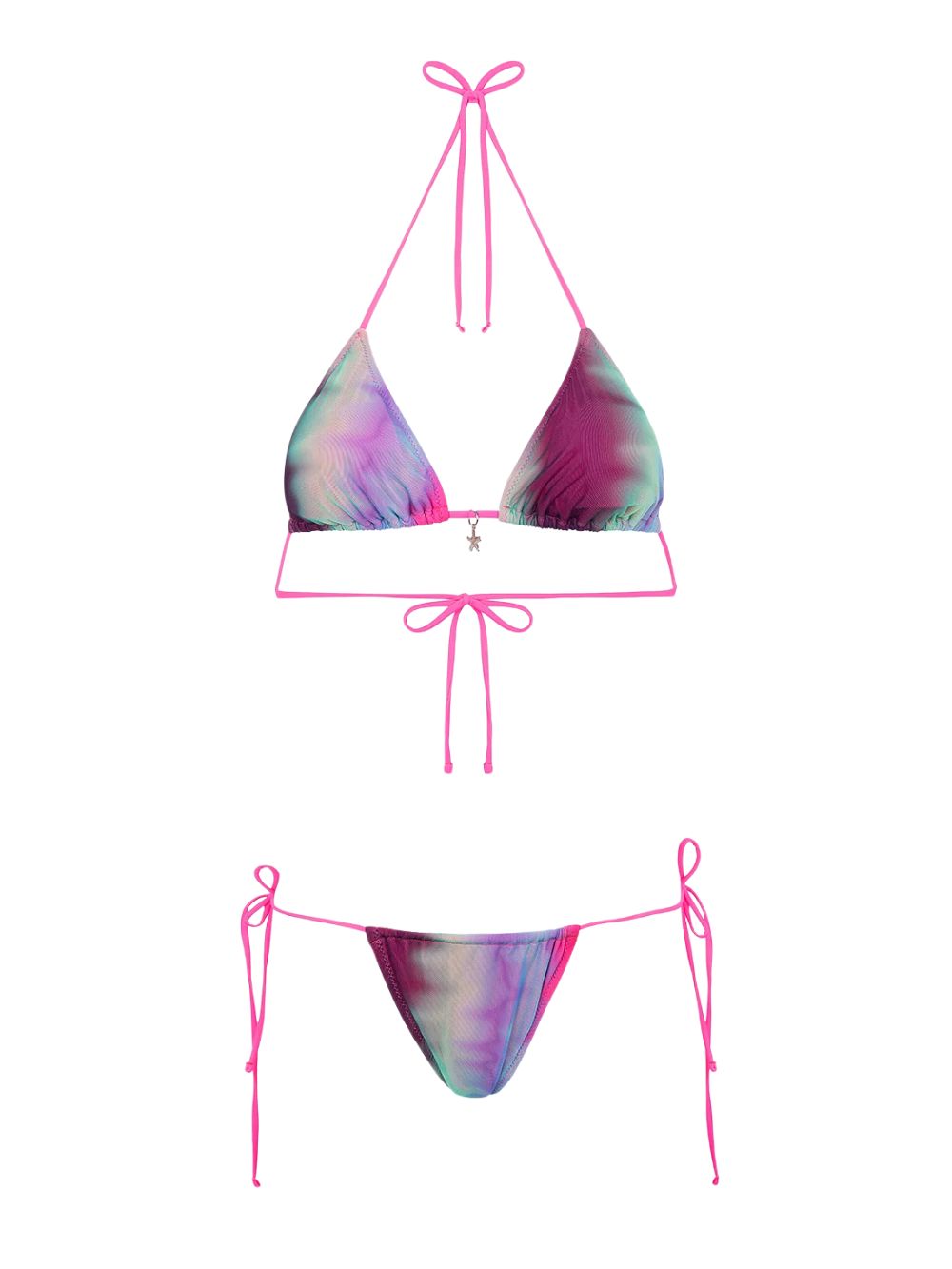 Costume Triangolo Slip Regolabile EFFEK Donna - Multicolore