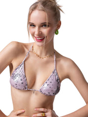 Costume Triangolo Americano Fisso EFFEK Donna - Multicolore