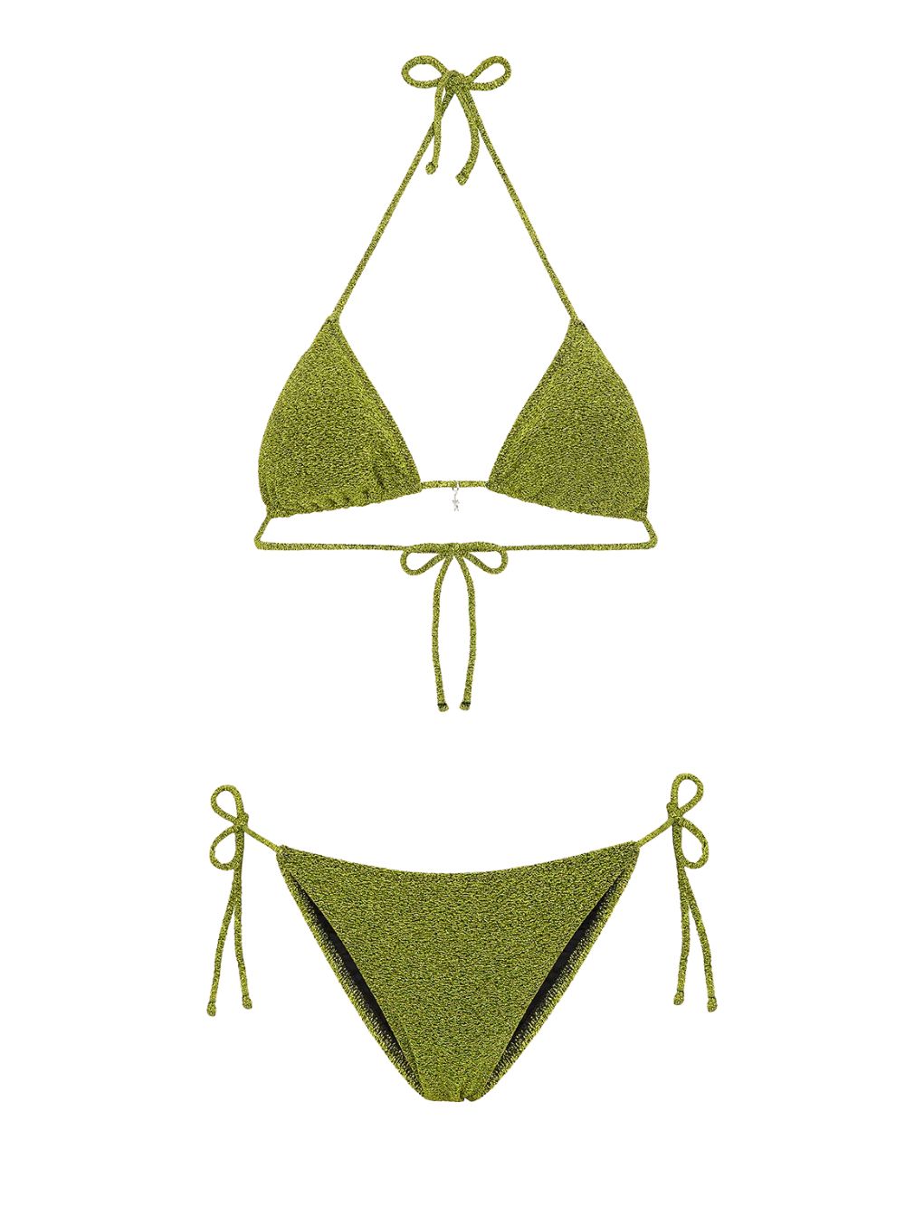 Costume Triangolo Slip Regolabile EFFEK Donna - Verde