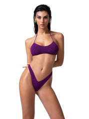 Costume Fascia Americano Fisso EFFEK Donna - Viola
