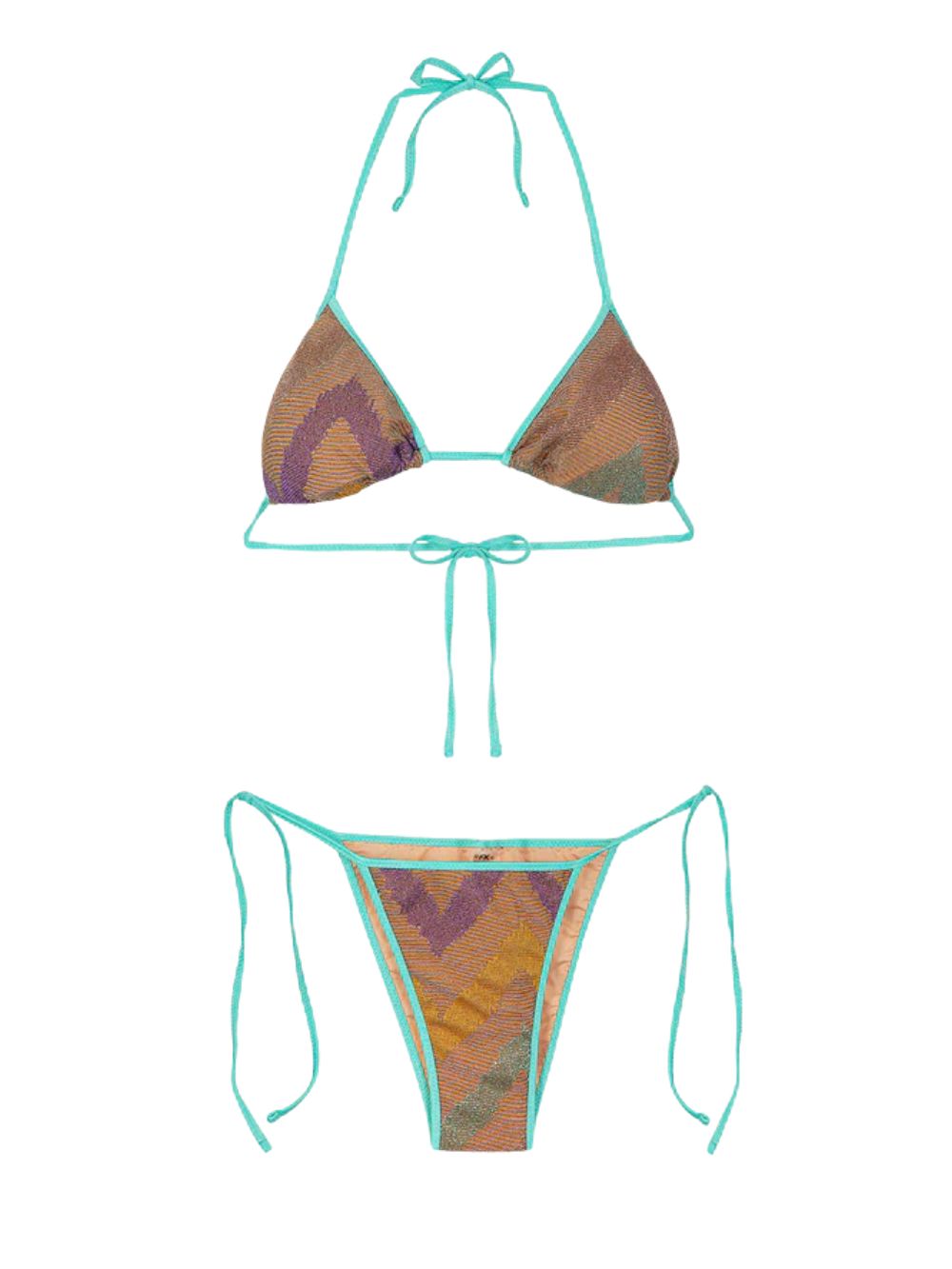 Costume Bikini Triangolo EFFEK Donna - Multicolore