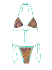 Costume Bikini Triangolo EFFEK Donna - Multicolore