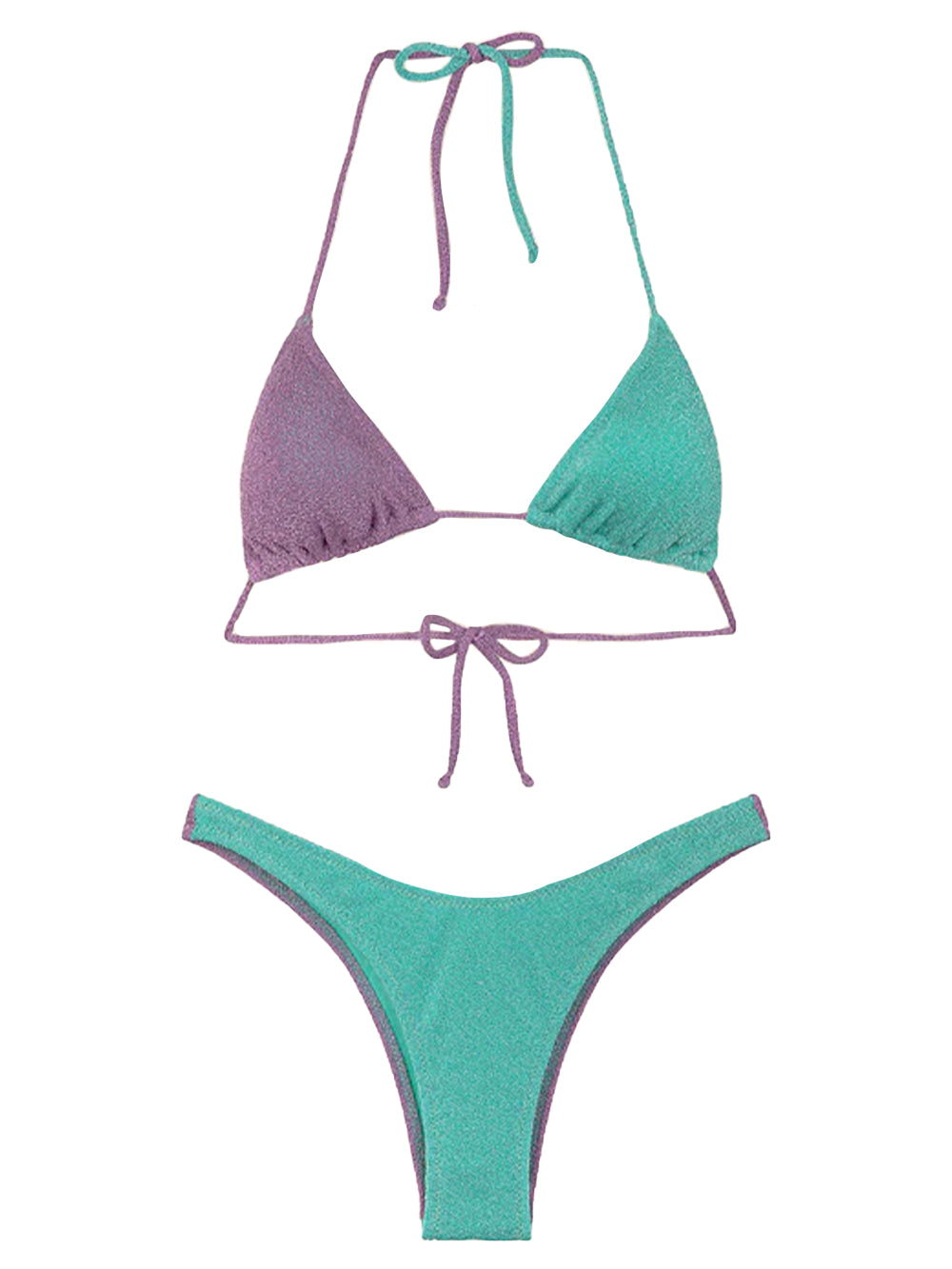 Costume Bikini Triangolo EFFEK Donna - Viola