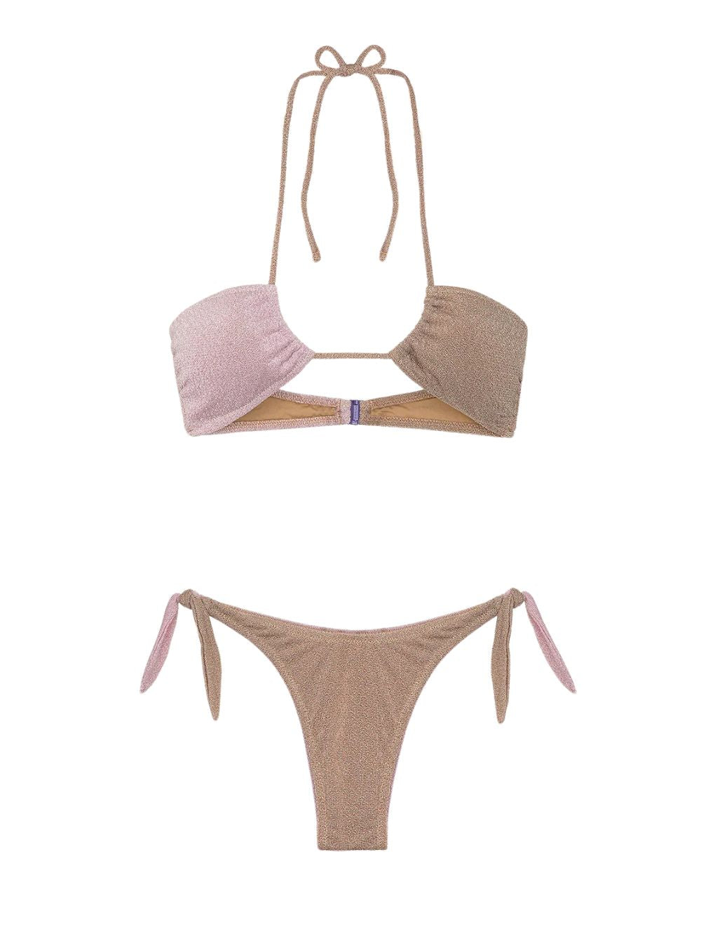 Costume Bikini Fascia EFFEK Donna - Oro