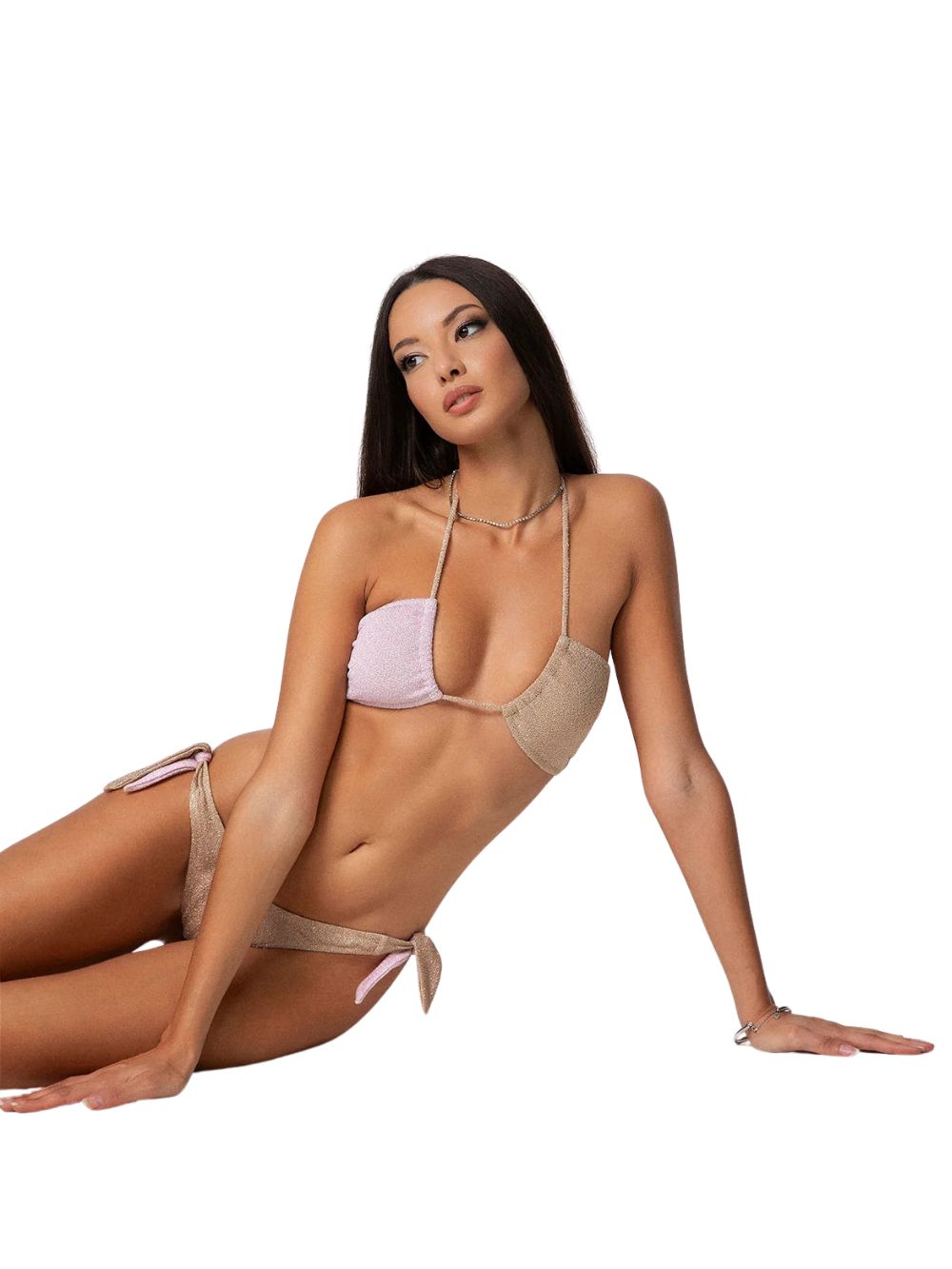 Costume Bikini Fascia EFFEK Donna - Oro