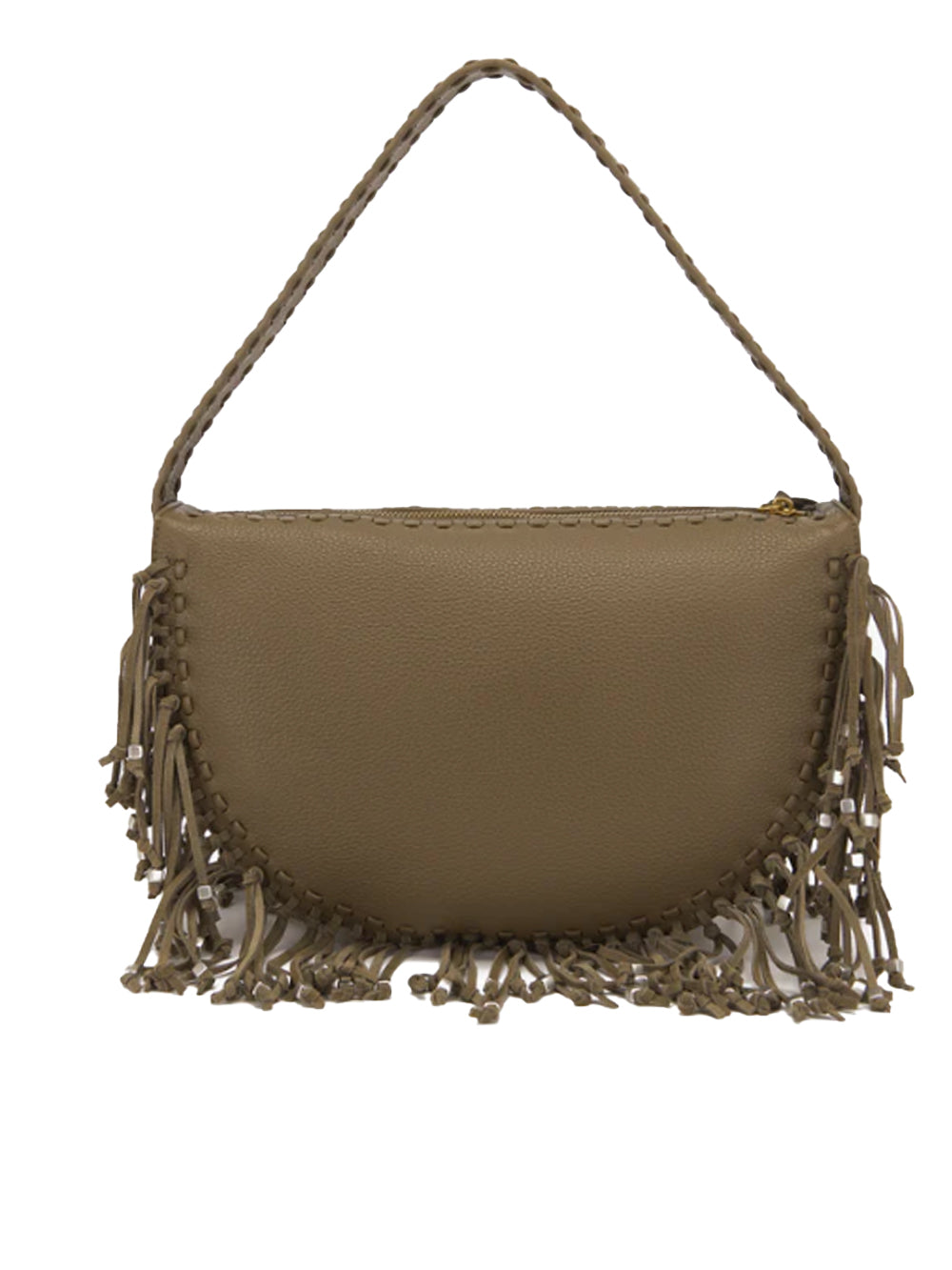 Borsa Jungle Fringe Shoulder LA CARRIE Donna - Marrone