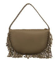 Borsa Jungle Fringe Shoulder LA CARRIE Donna - Marrone