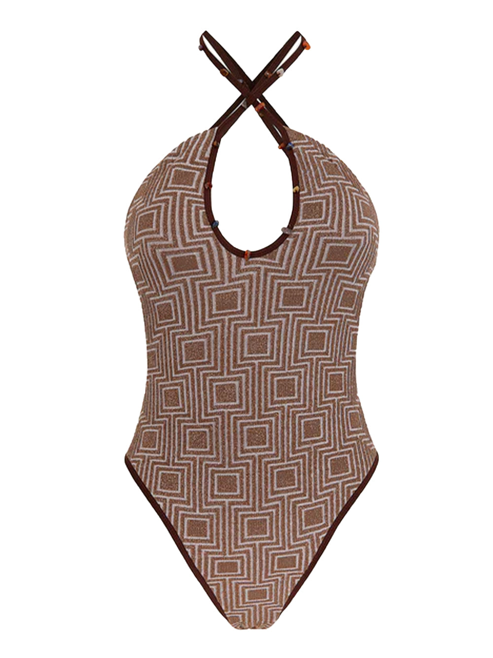 Costume Monokini ME FUI Donna - Marrone