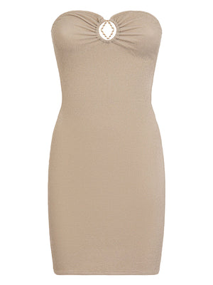 Abito Corto ME FUI Donna - Beige
