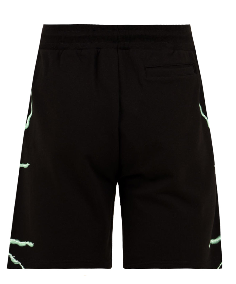 Shorts lateral Green Lightning PHOBIA Uomo - Nero
