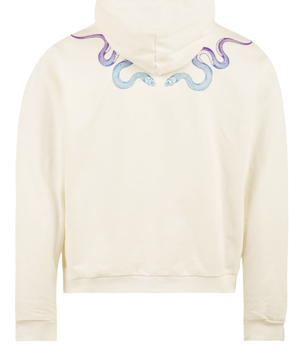 Felpa snake print PHOBIA Uomo - Bianco