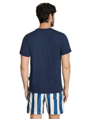 T-shirt stampa Capri 4GIVENESS Uomo - Blue