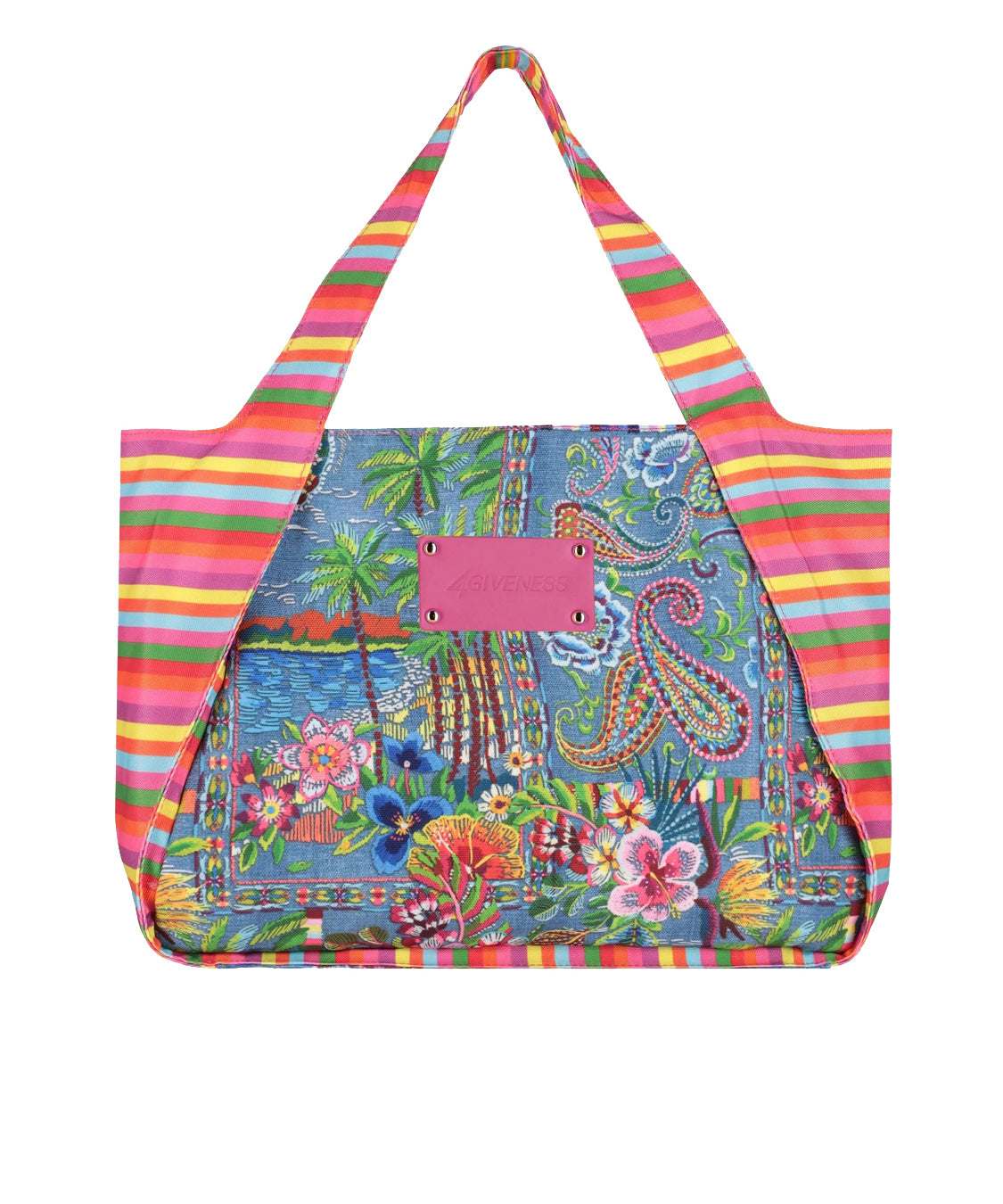 Borsa Camogli denim mexican 4GIVENESS Donna - Multicolore
