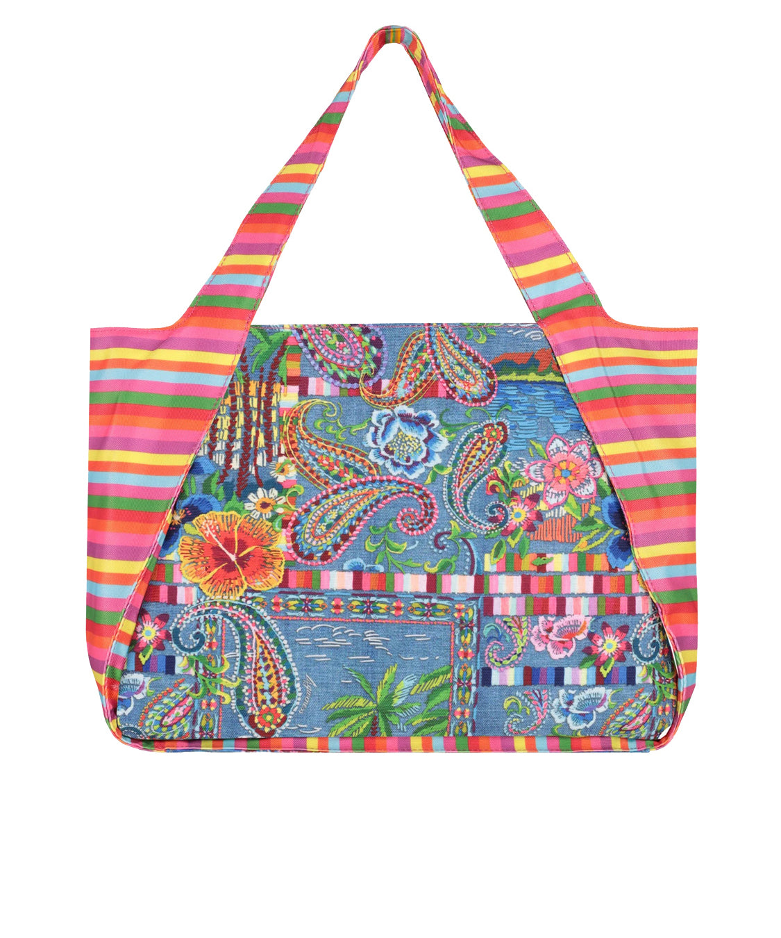 Borsa Camogli denim mexican 4GIVENESS Donna - Multicolore
