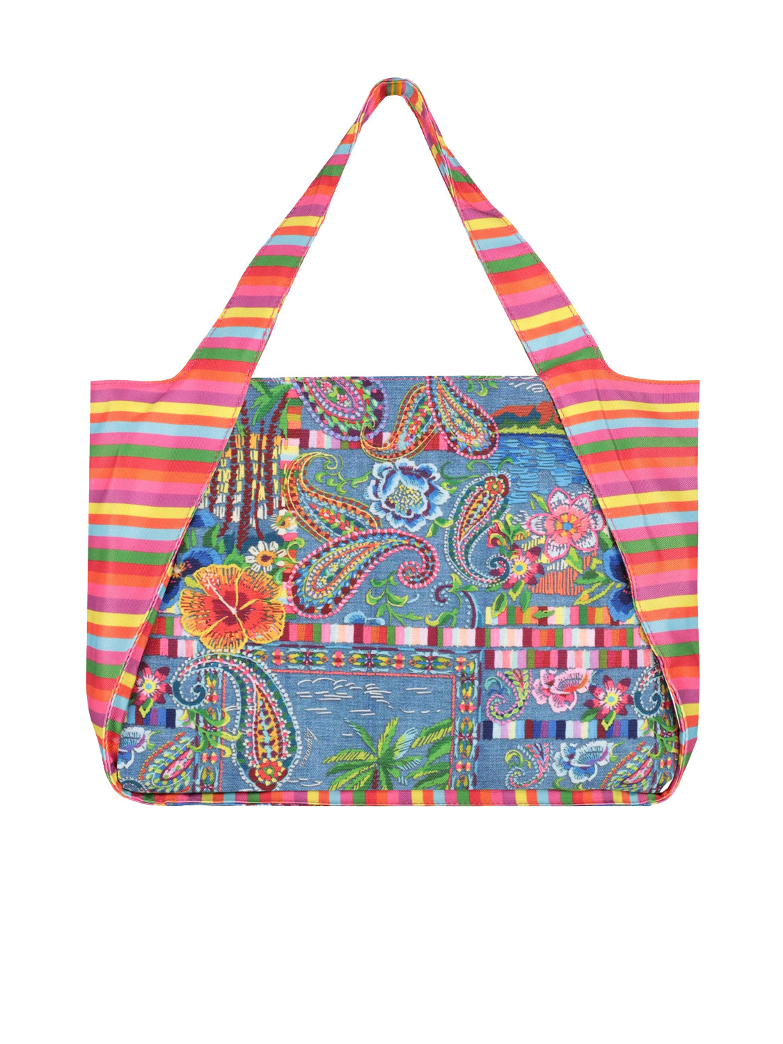Borsa Camogli denim mexican 4GIVENESS Donna - Multicolore