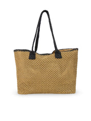 Borsa cartapaglia ricamo 4GIVENESS 4GIVENESS Donna - Nero