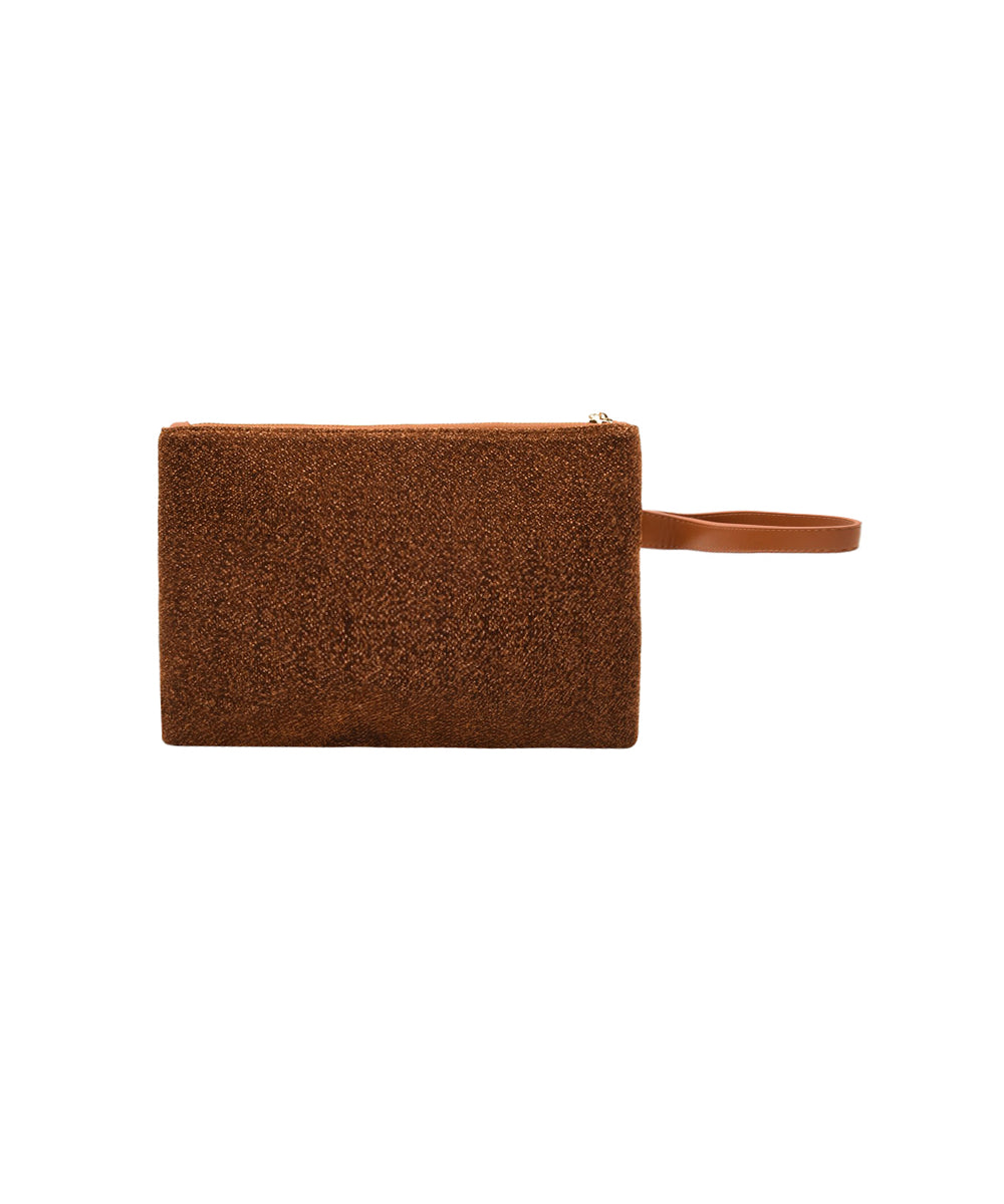Pochette Capri lurex resort 4GIVENESS Donna - Bronzo