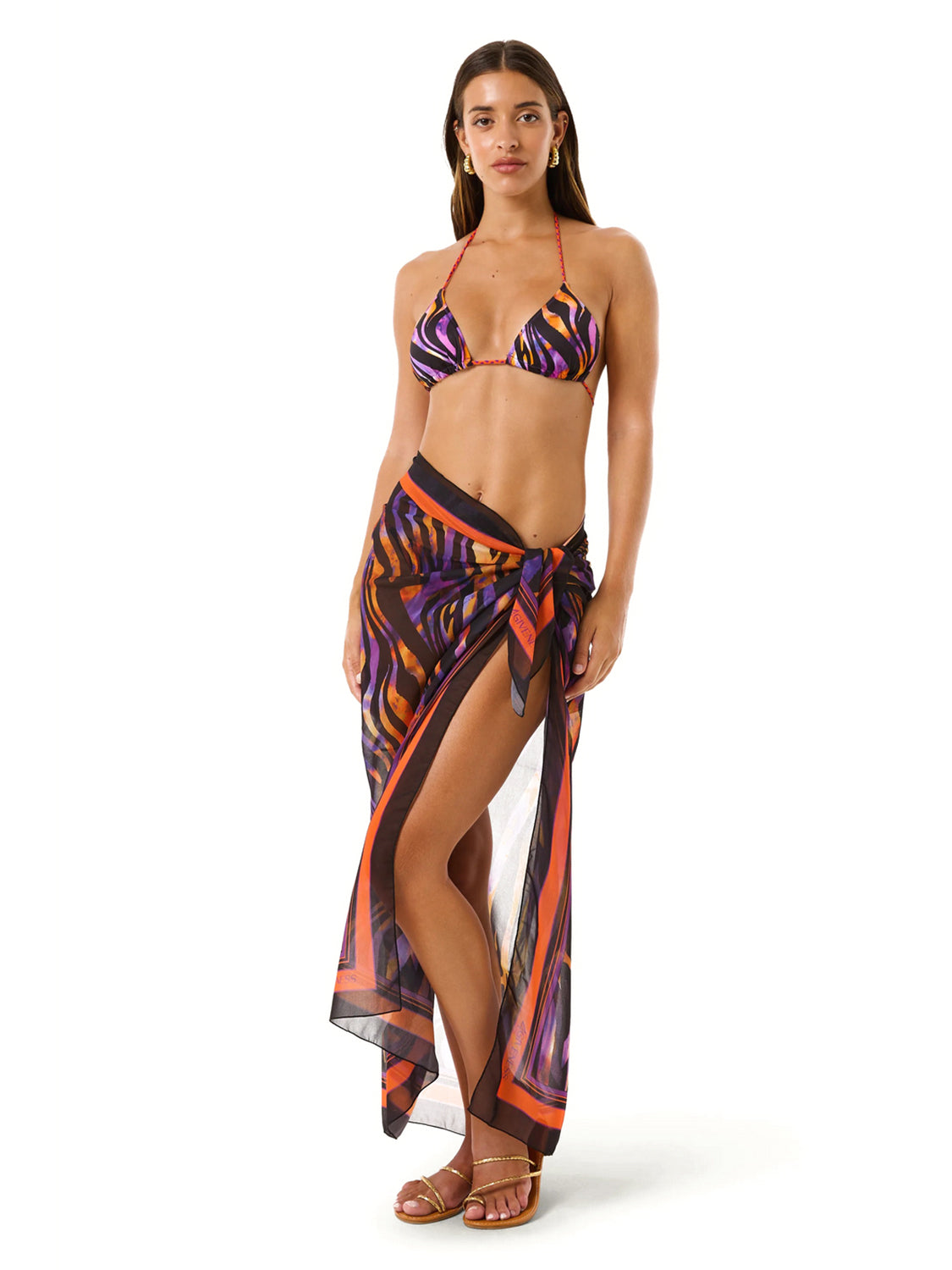 Pareo hypnotic zebra 4GIVENESS Donna - Multicolore