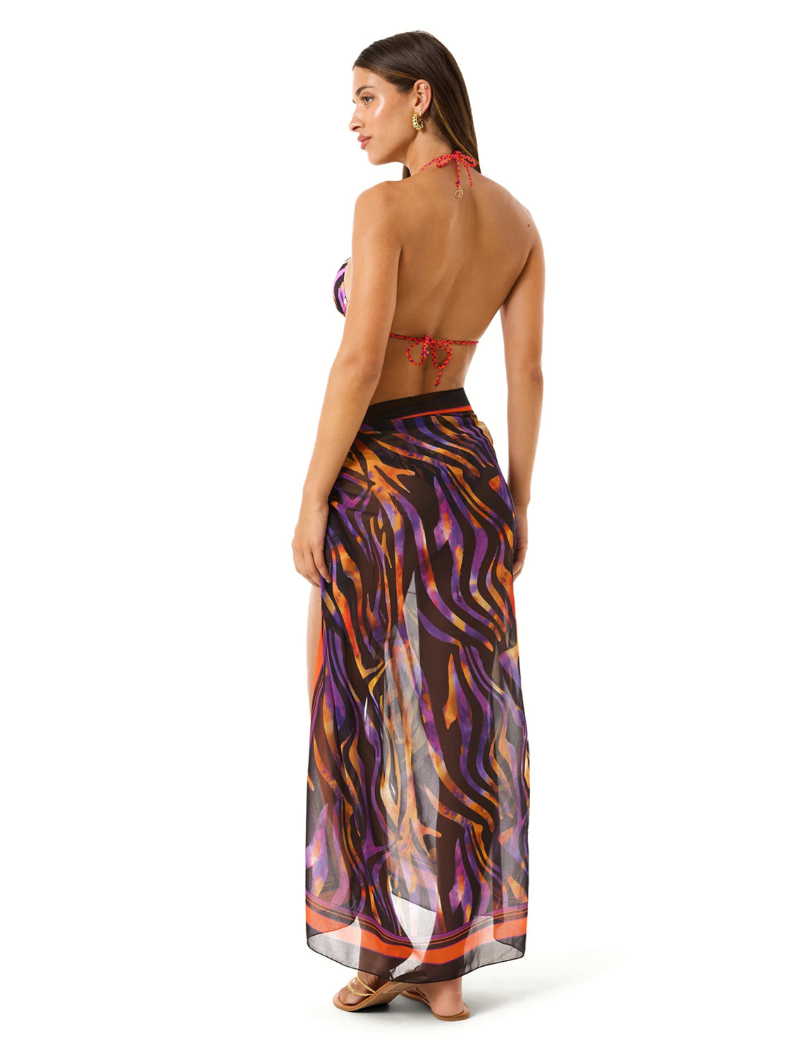 Pareo hypnotic zebra 4GIVENESS Donna - Multicolore