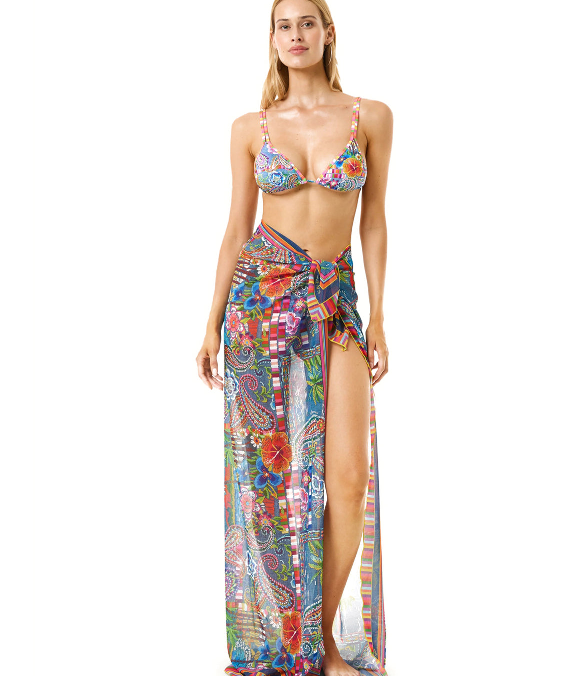 Pareo patch animalier 4GIVENESS Donna - Multicolore