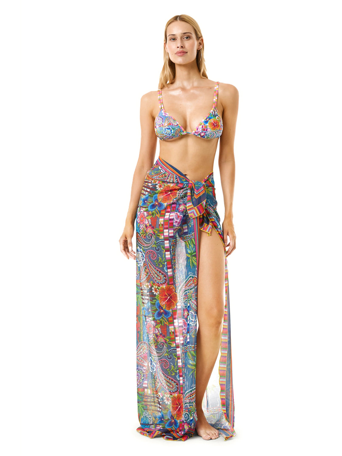 Pareo patch animalier 4GIVENESS Donna - Multicolore