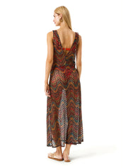 Abito lungo Kenya 4GIVENESS Donna - Multicolore