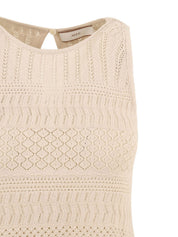 Top lace AKEP Donna - Bianco