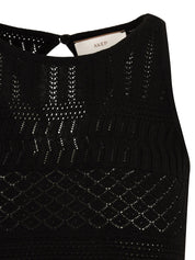 Top lace AKEP Donna - Nero