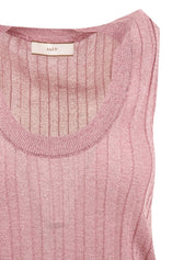 Top smanicato lurex AKEP Donna - Rosa