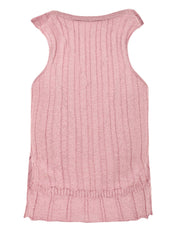 Top smanicato lurex AKEP Donna - Rosa