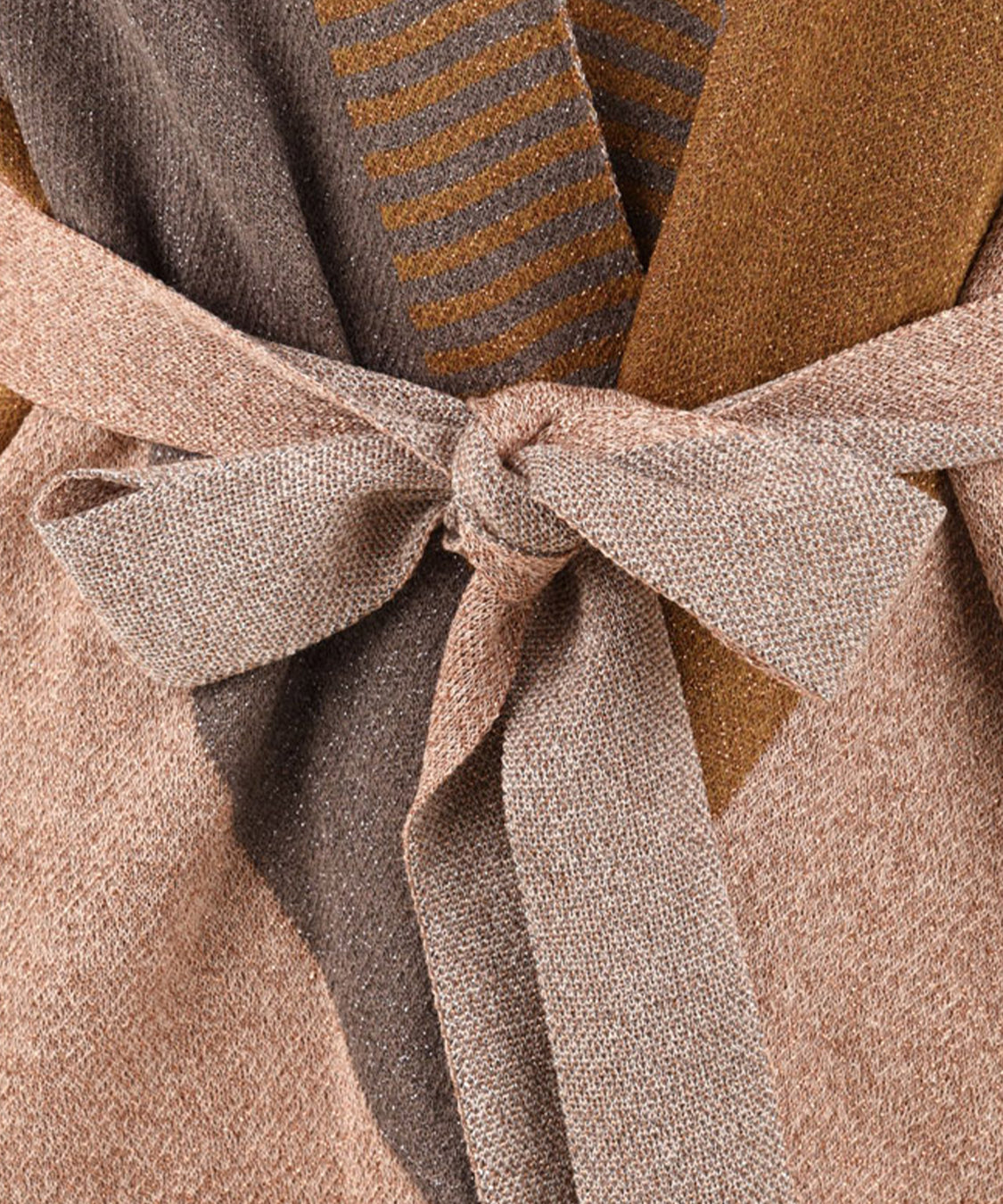 Cardigan jacquard waves AKEP Donna - Multicolore