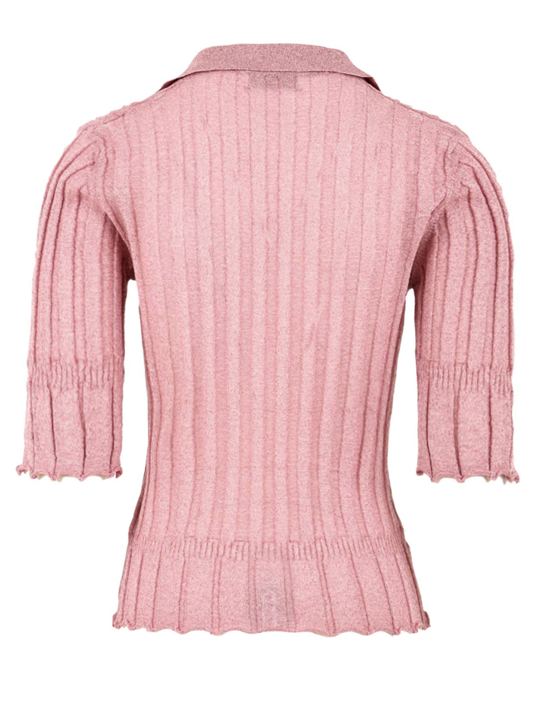 Polo lurex AKEP Donna - Rosa