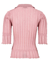 Polo lurex AKEP Donna - Rosa