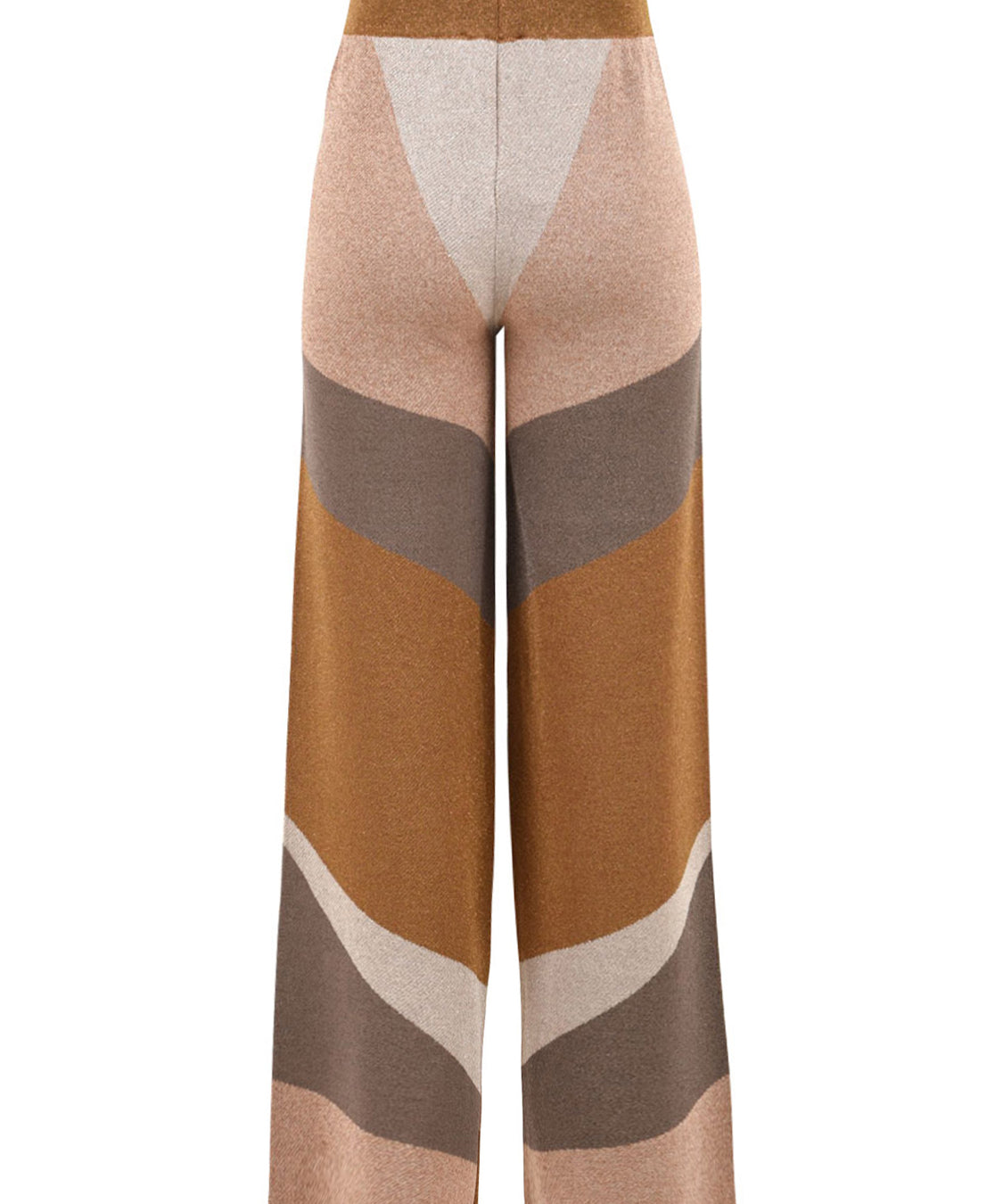 Pantalone jacquard waves AKEP Donna - Multicolore