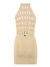 Abito corto cut design AKEP Donna - Beige