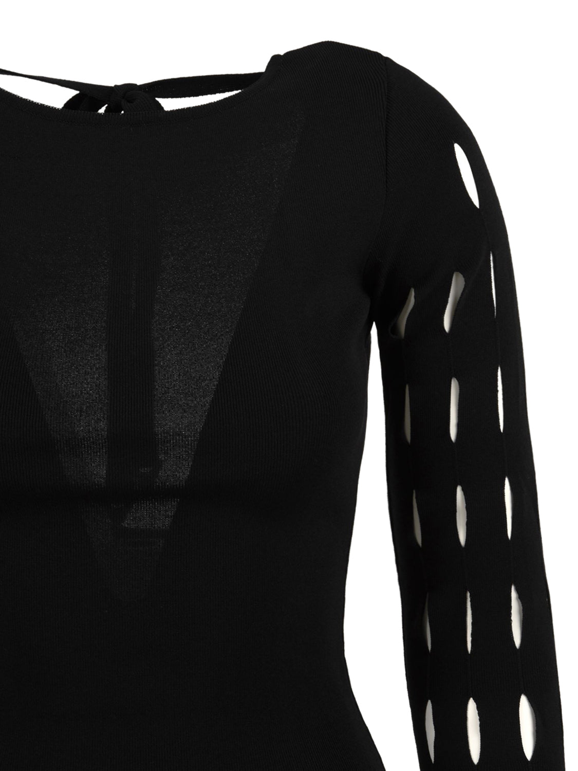 Abito lungo cut design AKEP Donna - Nero