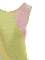 Abito lungo jacquard waves AKEP Donna - Multicolore