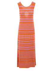 Abito lungo smanicato AKEP Donna - Multicolore