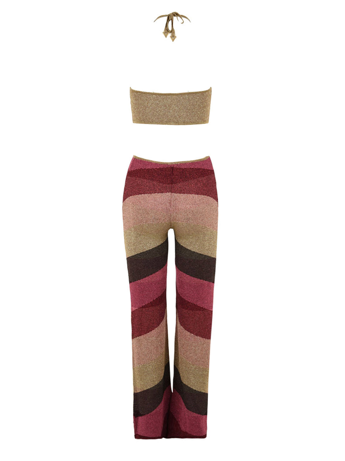 Jumpsuit chevron lurex AKEP Donna - Multicolore