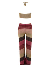 Jumpsuit chevron lurex AKEP Donna - Multicolore