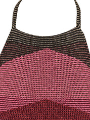 Abito lungo chevron lurex AKEP Donna - Multicolore